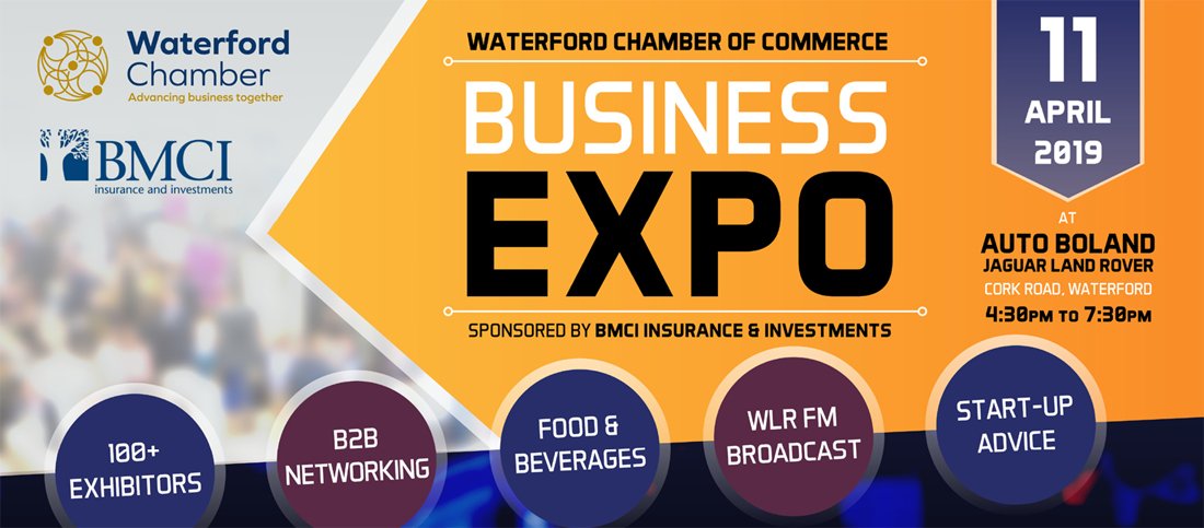 waterfordcc's tweet photo. Looking forward to seeing ye all at our Business Expo next Thursday! Great networking opportunities! 
@dawnmeatsgroup @DrohanKnox @EvokeKitchens @EY_Ireland @FieldmasterWat https://t.co/FLMHD0WE6j