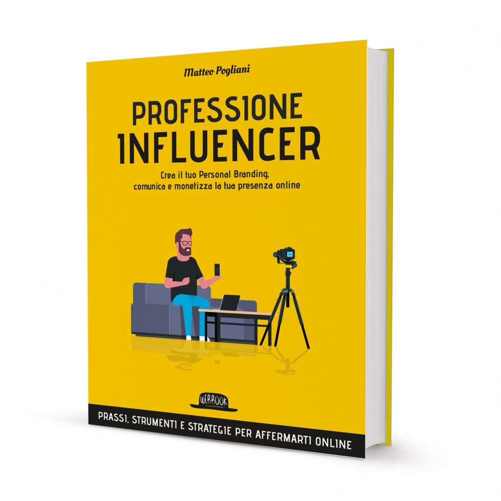 DarioFlaccovio's tweet photo. Vuoi guadagnare autorevolezza per essere riconosciuto come un vero e proprio #influencer?
Da oggi, in libreria, trovi il libro definitivo: #Professioneinfluencer di @MatteoPogliani 📚 crea il tuo #personalbranding e monetizza la tua presenza online! https://t.co/ifLE6VVNqj https://t.co/vgUt4HpNWU