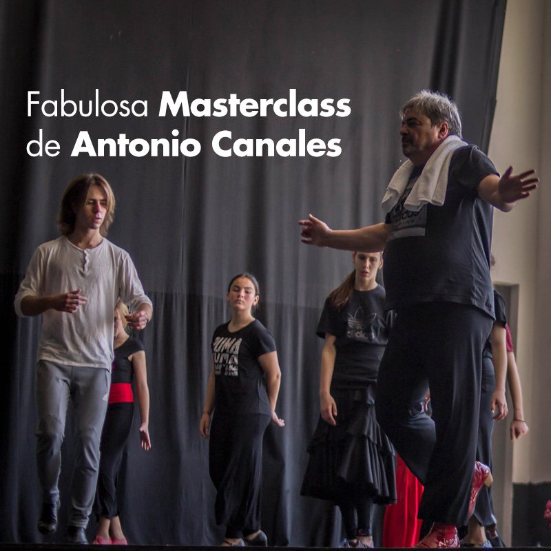 Antonio Canales impartió una maravillosa masterclass dónde recalcó la importancia de estudiar cada día, y nunca tirar la toalla. 😍👏👏 En nuestro blog os dejamos más detalles y fotografías de este privilegio.💃📸

➡ bit.ly/FabulosaMCAnto…