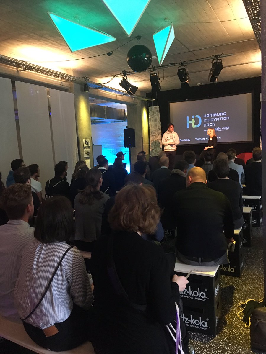Hamburg Innovation Dock geht an den Start. Woohoo #anfangmachen