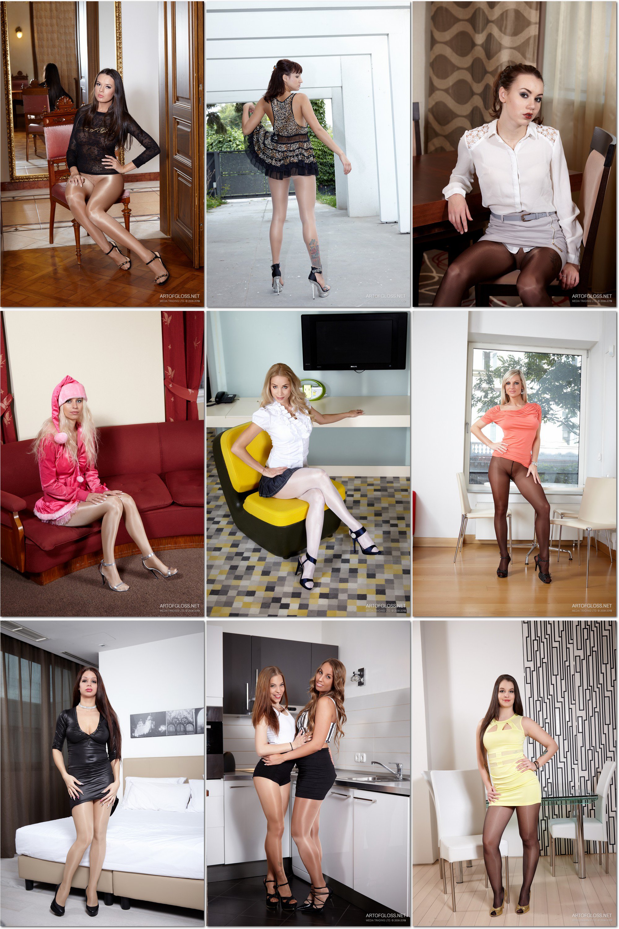 artofgloss.net models feet  / X