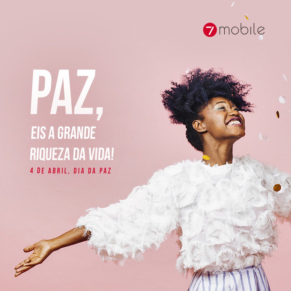 7MobileOfficial's tweet photo. Só existe Progresso e Desenvolvimento quando há Paz. 
Feliz dia da paz e reconciliação Nacional!✌🏽
.
#paz #reconciliação #angola #angolanos #7mobile https://t.co/GHRH7ZiKAW