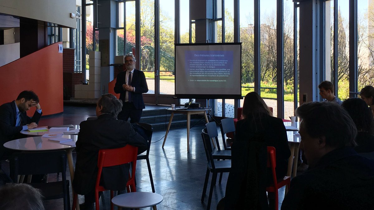 Conseil_ia_num's tweet photo. Ouverture des ateliers sur la protection des travailleurs des #plateformes avec @LouisCharlesVio, dans le cadre des états généraux du numérique #EGNum https://t.co/JCRcmQcFqR