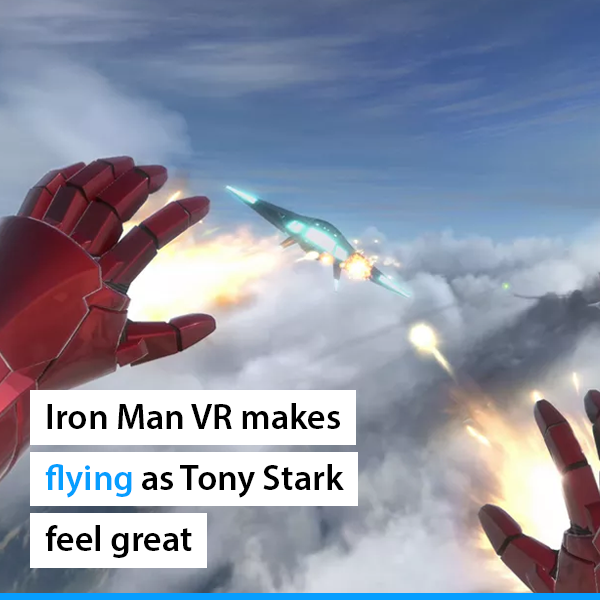 citveda's tweet photo. New virtual reality game based on the Marvel superhero pulls it off https://t.co/AifHRs1cgq

#curious #technology #future #vr #virtualreality #flying #ironman #tonystark #gaming #marvel https://t.co/aLta5AYZ5G