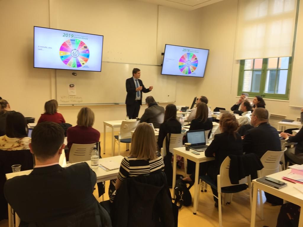 #Data is the new oil. <a href="/Ben_Stevenin/">Benjamin Stevenin</a> from <a href="/Academ_R1/">ACADEM by RimaOne</a> speaking about Smart Data management at and how to transform data into strategic value for Business School at @ESCPeurope.