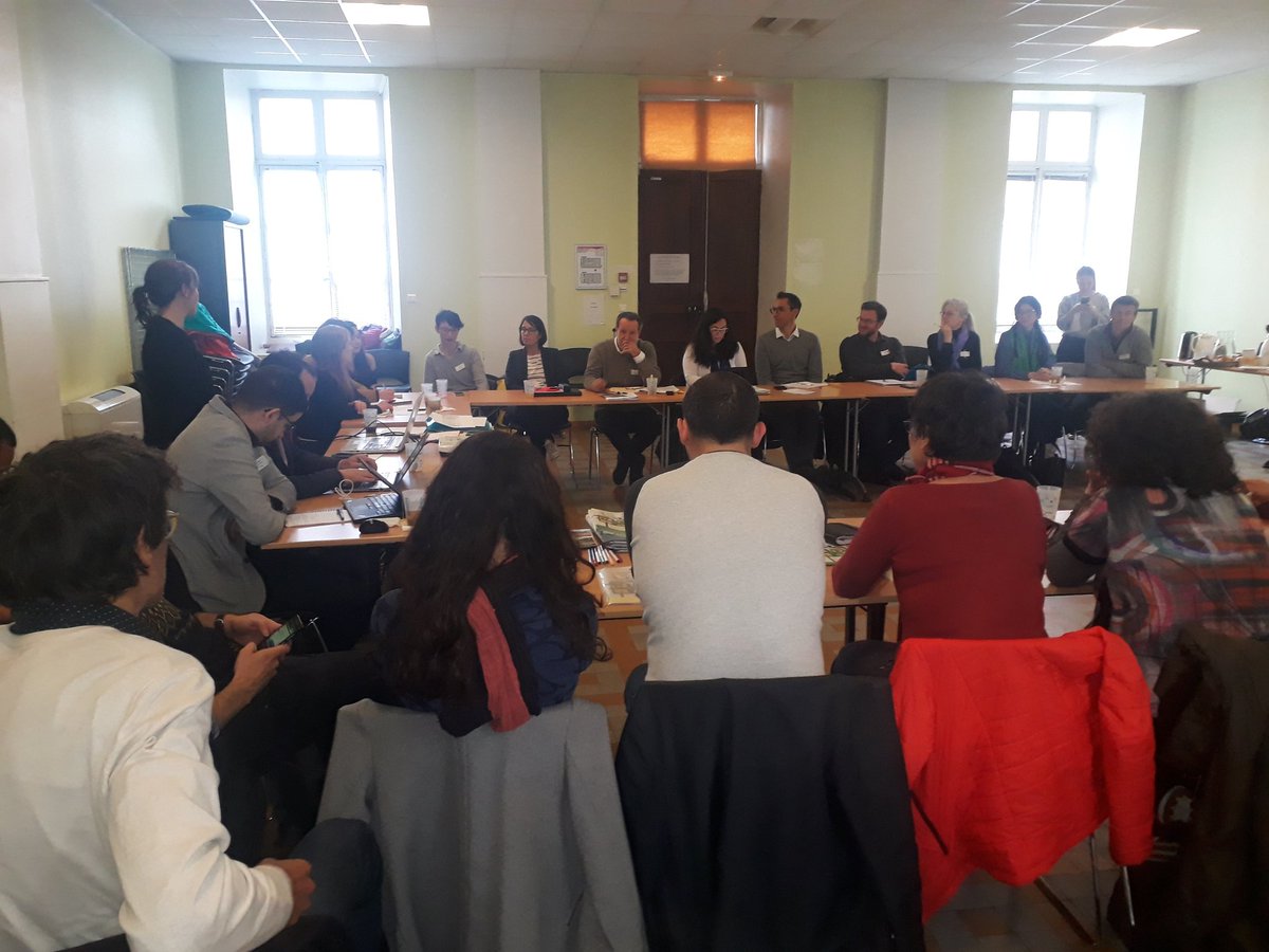 #mobiscol Rencontre de la dynamique nationale à Chambéry merci d'être venue nombreux de tte la France pour échanger sur l'écomobilité scolaire @Villescyclables <a href="/AgenceEcomob/">Agence Ecomobilite</a> <a href="/GrandChambery/">Grand Chambéry</a>