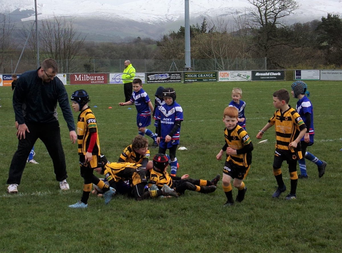 BrowWath's tweet image. WBH U8'S v Egremont U8's. Some brilliant rugby played. #upthebrow