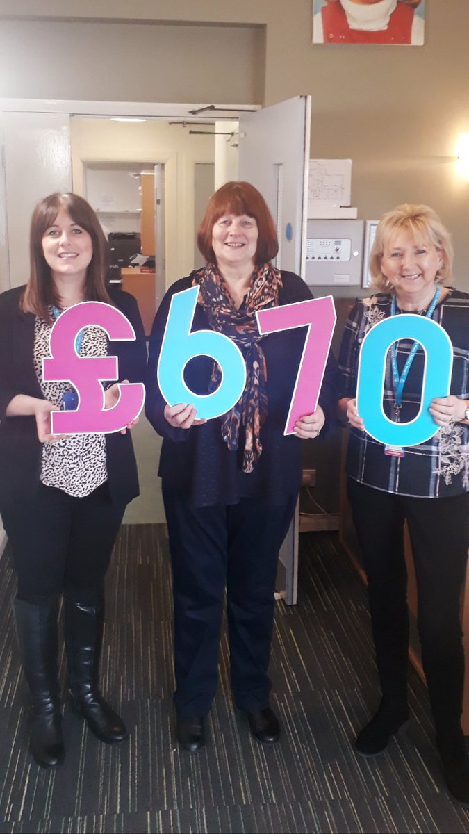 Shout out to my fabulous Mum, who raised £670 in lieu of presents for her 70th Birthday (she doesn't look her age so I think it's ok to share!) 🎉  <a href="/ClaireHouse/">Claire House</a> xxx
