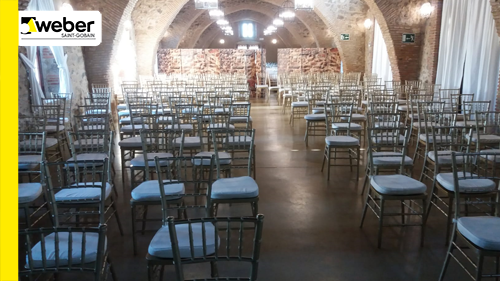 ¡Buenos días! Ya está todo listo para la jornada weberprofesional para reformistas, arquitectos y distribuidores de materiales de construcción en Cáceres con #Matteria ¡LET'S GO!