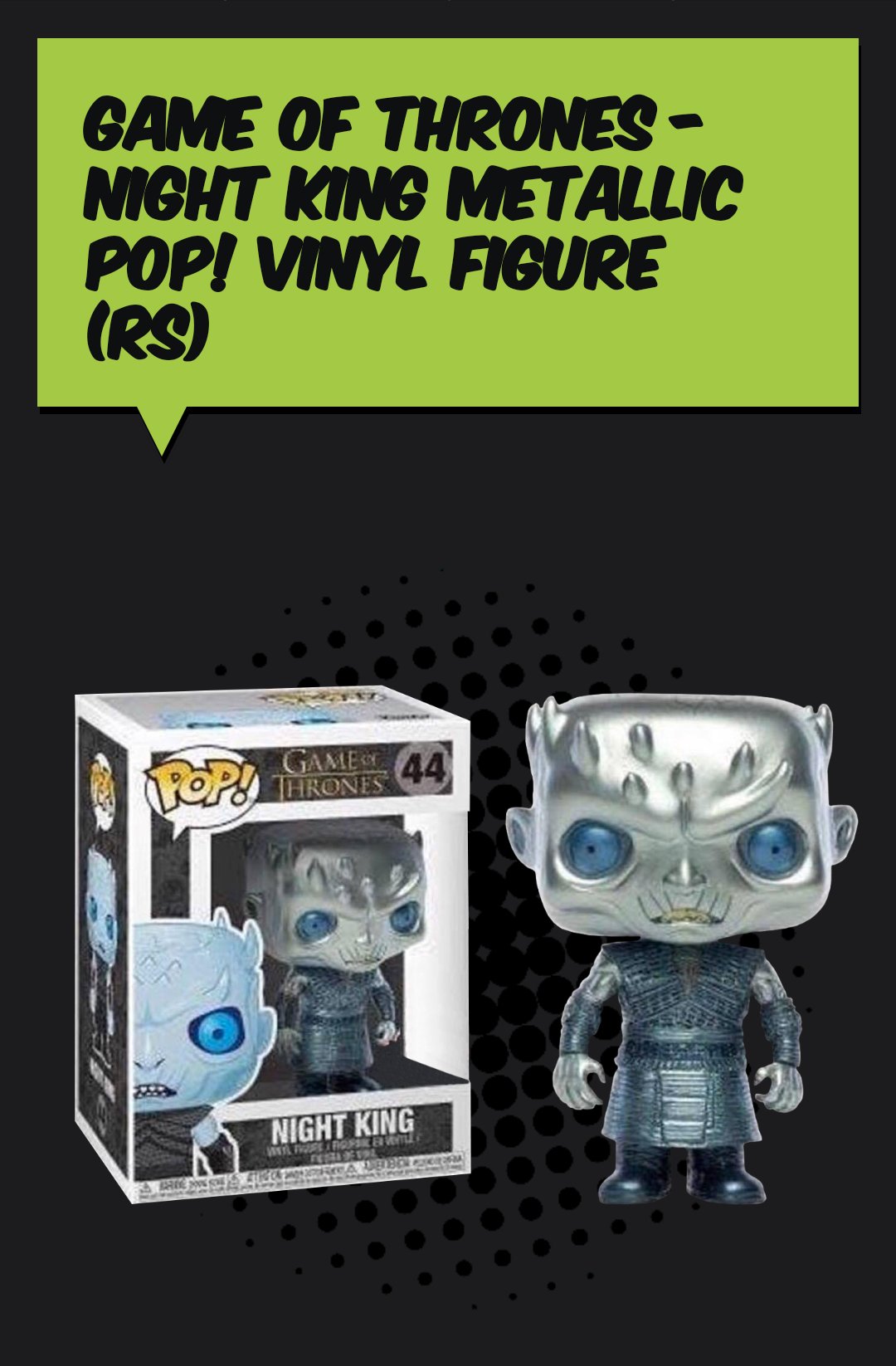 Metallic night king funko pop pre order 2025