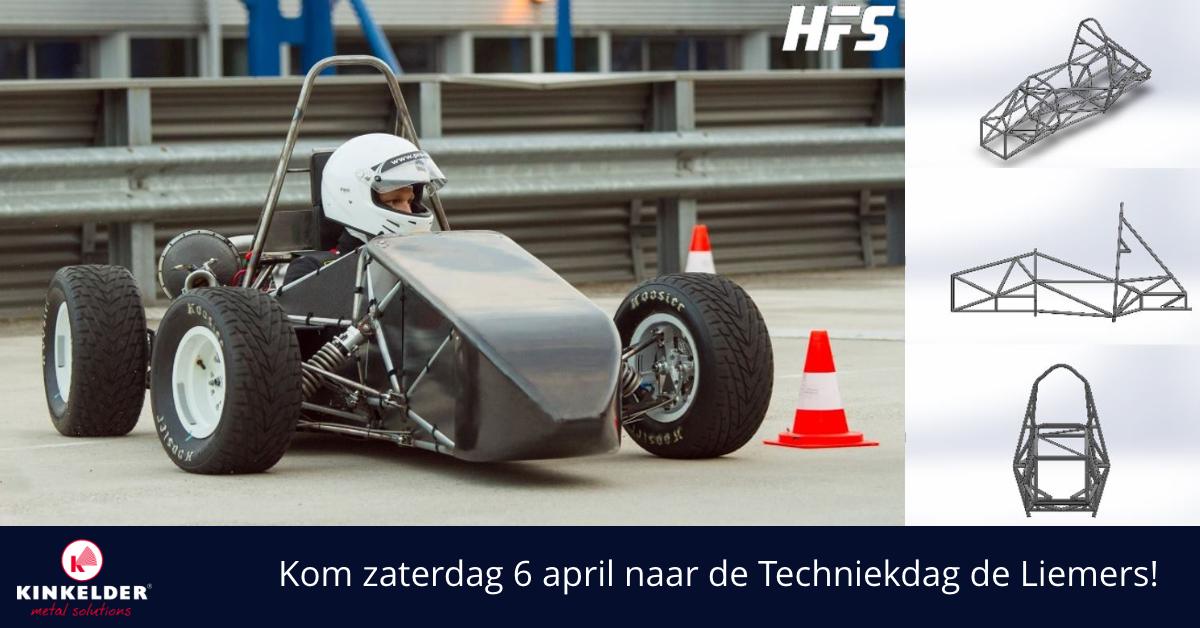 Op de stand van @KinkelderBV kun je zaterdag o.a. de raceauto van het Han Formula Student Team te bewonderen, waarvan Kinkelder het buizenframe heeft gesponsord. Kom je zaterdag ook naar de Techniekdag de Liemers op de gemeentewerf in Beek? We zijn geopend van 10.00 tot 16.00