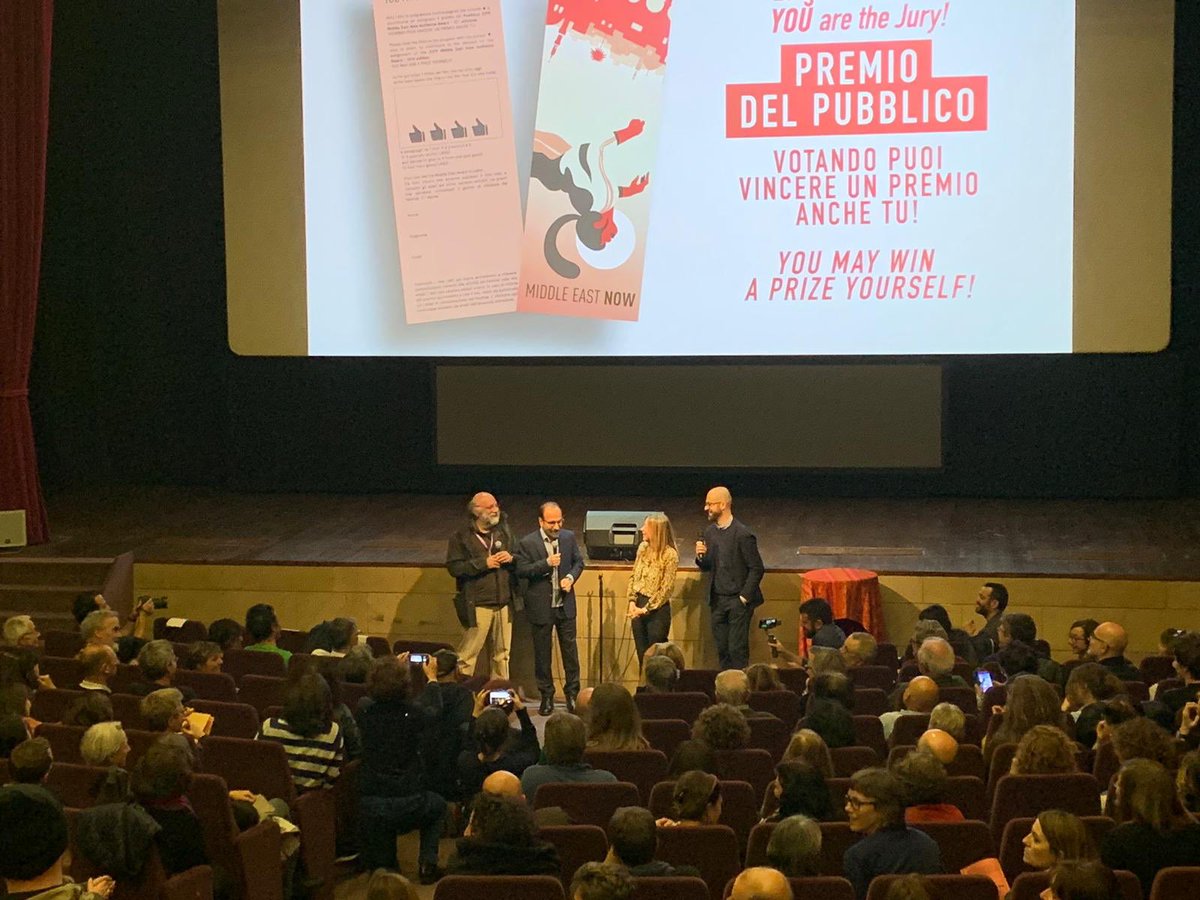 “Fireworks Wednesday” with mr Asghar Farhadi at <a href="/Film_ME_NOW/">MiddlEastNowFestival</a> #MENOW10 #Iran #movies #MiddleEast