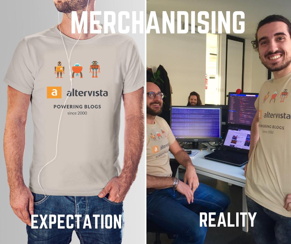 La regola del Merchandising,
ci vediamo al <a href="/WordCampTRN/">WordCamp Torino</a> 
sabato 6 aprile al <a href="/tlbxcoworking/">Toolbox Coworking</a>