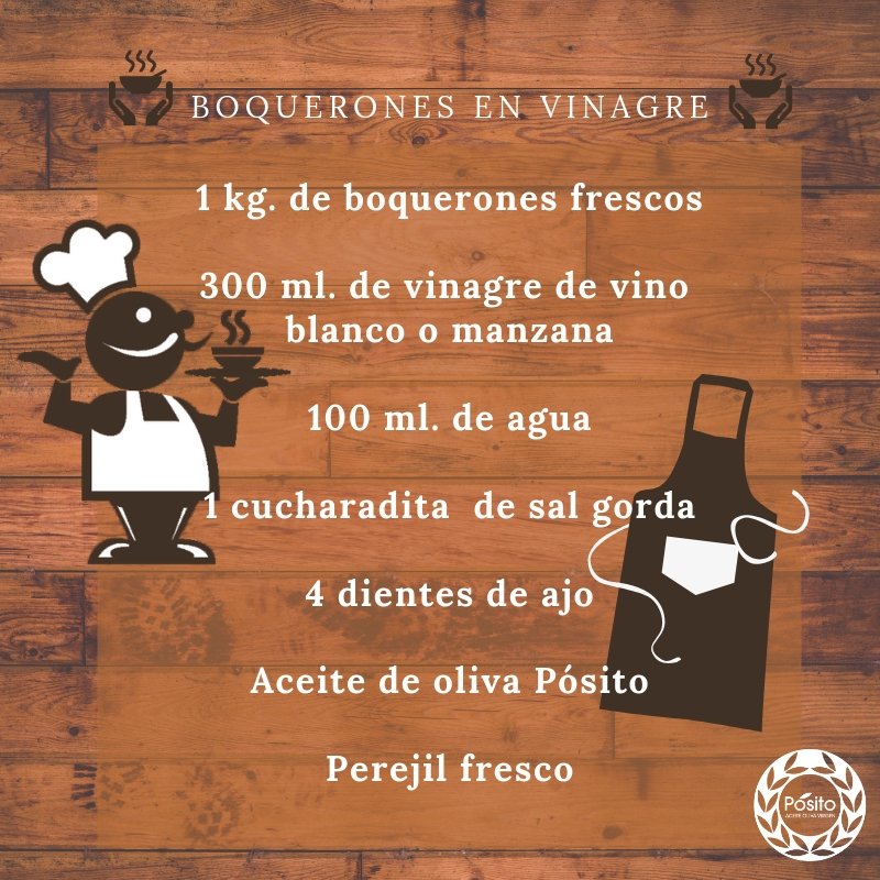 Los boquerones en vinagre son uno de los buques insignia de nuestra gastronomía y en su preparación hay que escoger ingredientes de calidad.

 ¡A disfrutar del #aceitedeoliva #Pósito en tu cocina!

⬇️ Receta completa  ⬇️

bit.ly/2VgRaPT

#AceitePósito #Aove #Cocina