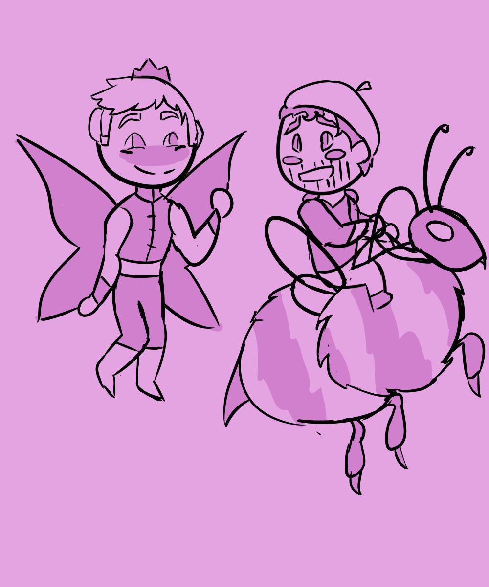 calmlyzombly's tweet photo. Thumbelina!LeoxFairyPrince!Simon Au!!!! #dbhsimon #dbhleo #dbhrarepairs
When the fairy you flirted with turns out to be a noble and thru a strange twist of fate you both end up adopting a baby dragon on accident. (Yes that's a coatl) https://t.co/HxQmu7KEvF