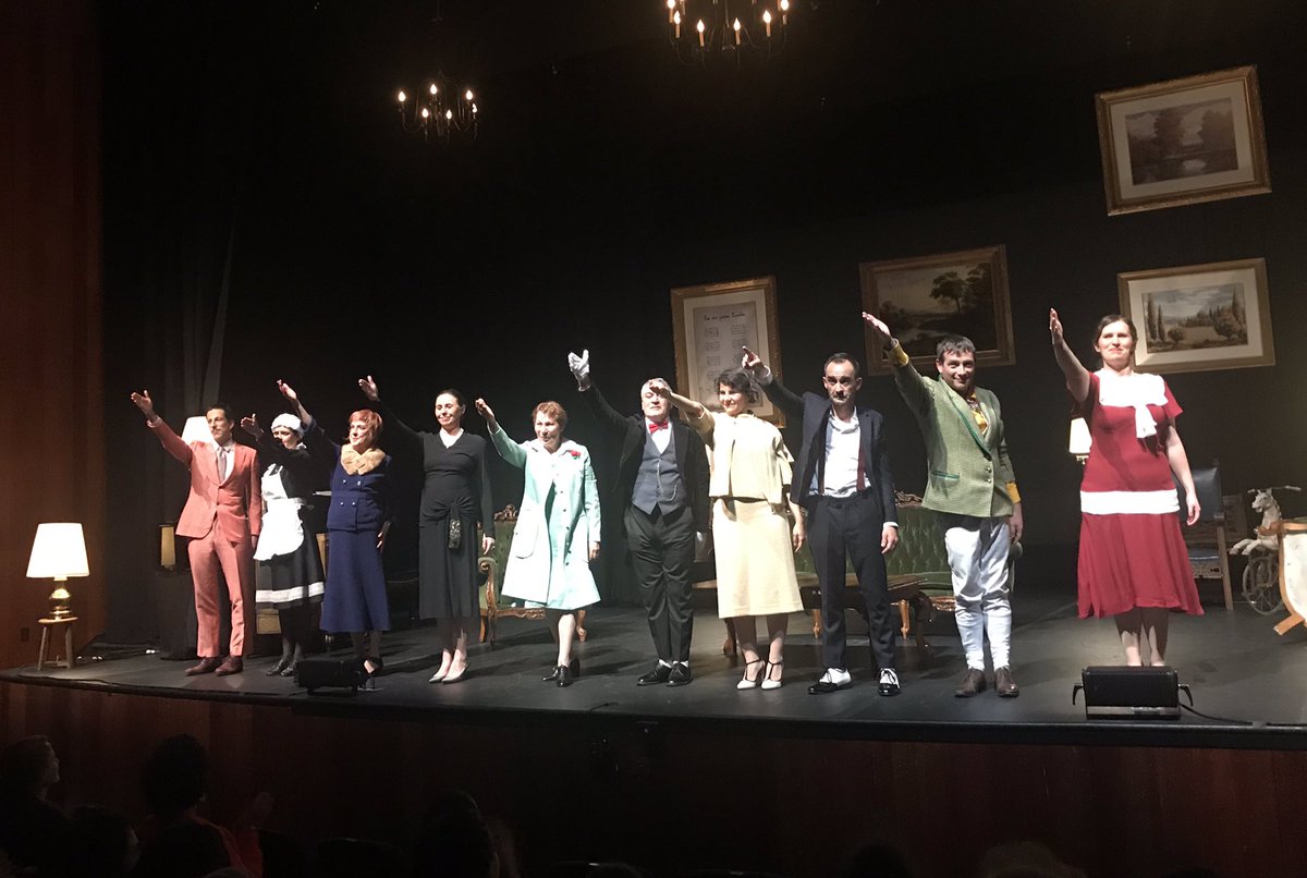 Du théâtre francophone à San Francisco grâce à @theatreTLF et @DBoussole. Bravo pour cette représentation des #10petitsmeutres.