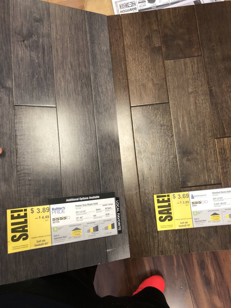 JohnnySellsHom1's tweet photo. Decions decisions which hardwood to go with in my North East Flip #dmvrealtor #dmv #dcrealestate #dcflip #Diy #HomeImprovement #listingagent #mdRealestate #findarealtor https://t.co/xpdycw9VEN