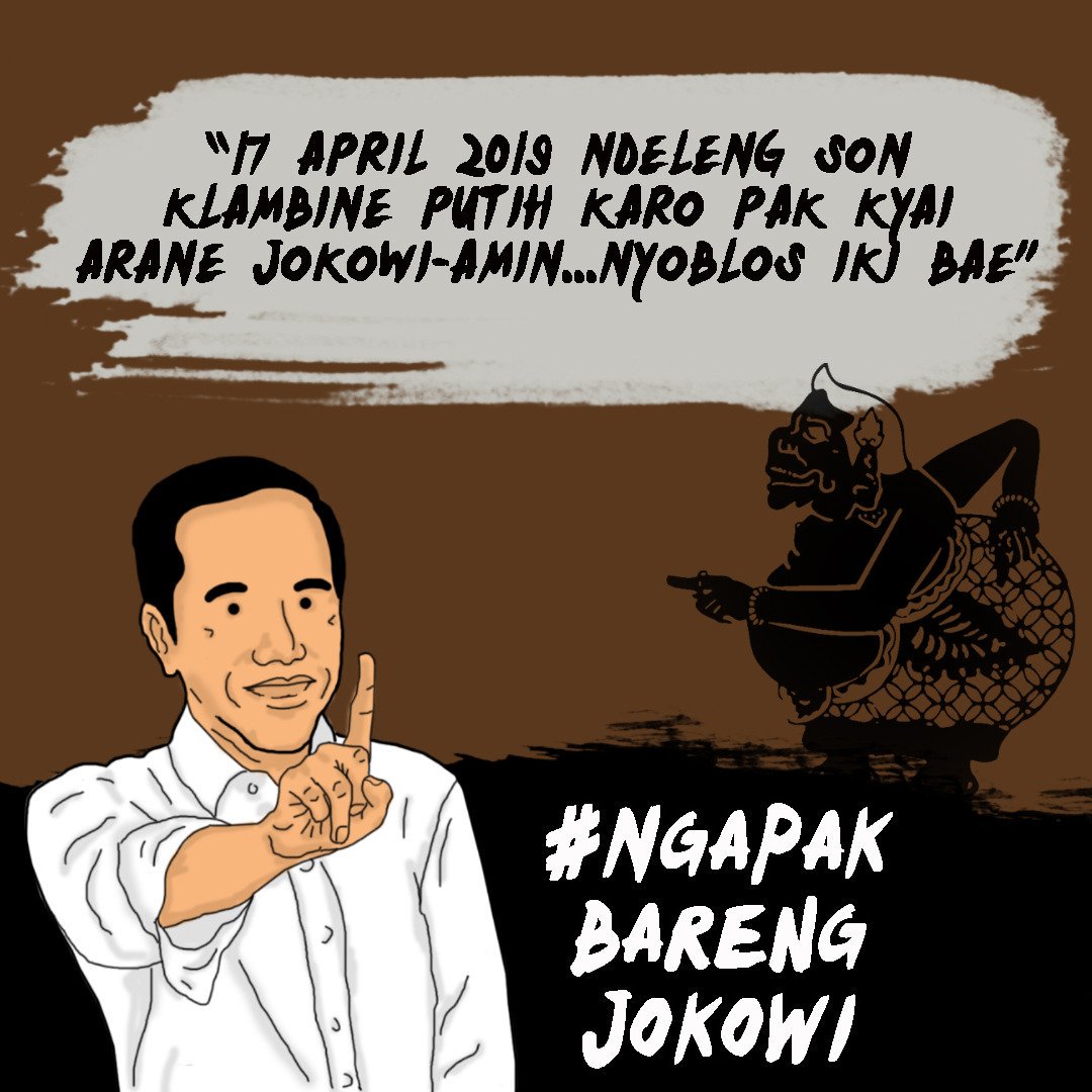 AndiHidayatull7's tweet photo. Provinsi Jawa Tengah asti pilih #01 bapak Joko Widodo. 

#NgapakBarengJokowi 

@jokowi @kiyaim https://t.co/hX2yn6fEg1
