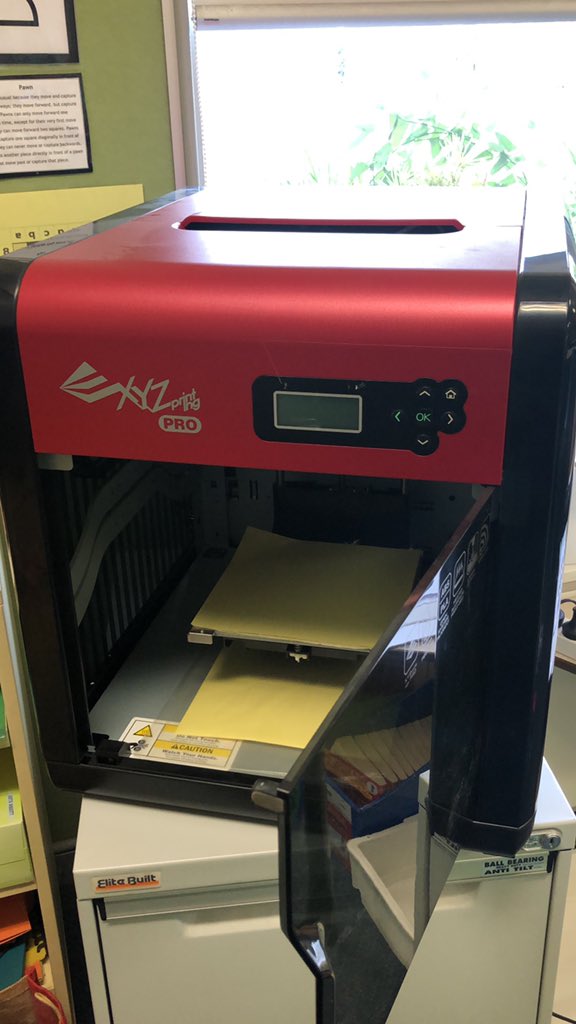 Classroom 3D printer :) cant wait for the students to use it! <a href="/katherine_g123/">Katherine Geer</a>