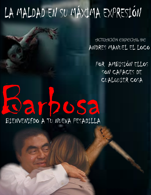 me_duele_mexico's tweet photo. #MORENAesMafia #Barbosa #BarbosaMiserable #BarbosaAsesino #VerdadesQueDuelen La Maldad en su máxima expresión 
Bienvenido a la nueva pesadilla https://t.co/qJmoaIIEZV