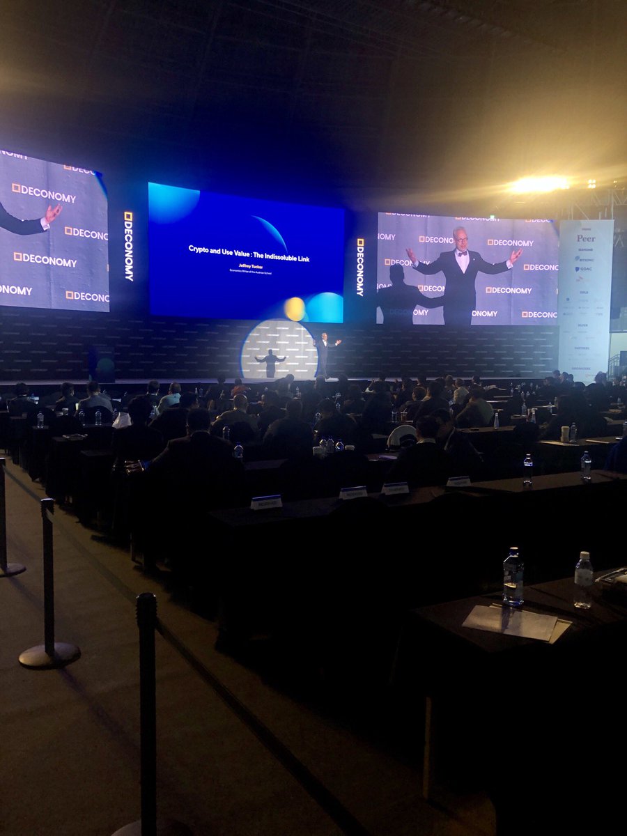 Our founder <a href="/jeffreytucker/"></a> hits the stage at #Deconomy2019