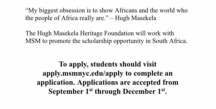 Whoooopa!!!!

🗣 Happy 80th Birthday to Hugh Masekela!!🥳🥰🤩

So many great things happening! 

A whole Hugh Masekela Google doodle!! 🤩😍🤩

A scholarship to the prestigious Manhattan School of Music, where he studied, for 6 talented South Africans! Spread the word! Apply! RT!