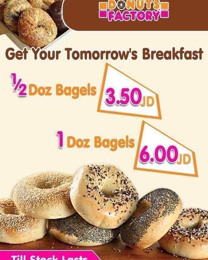 DonutsFactoryjo's tweet photo. Get your Tomorrow’s Breakfast from Donuts Factory 😉

Enjoy our “Thursday offer”

#DonutsFactory #DF #Thursdayoffer https://t.co/7vezuBdpMP