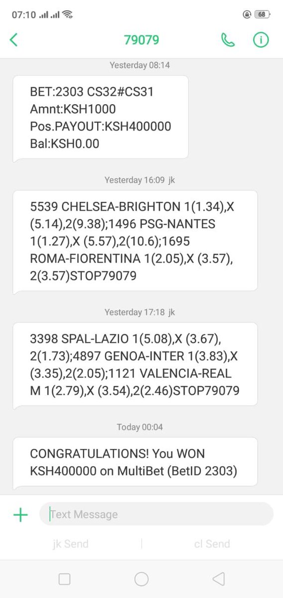 AdekJared's tweet photo. 500 odds available today 
Contact 0746746396
Surelity 100%
#KenyaMbele 
Uhuru kenyatta
#JKLive 
#AlexNaJalas 
#JeffAndHamoOnHot 
#kenyans
#MainaAndKingangi 
#BillyNaTricky https://t.co/daGsehQXgo