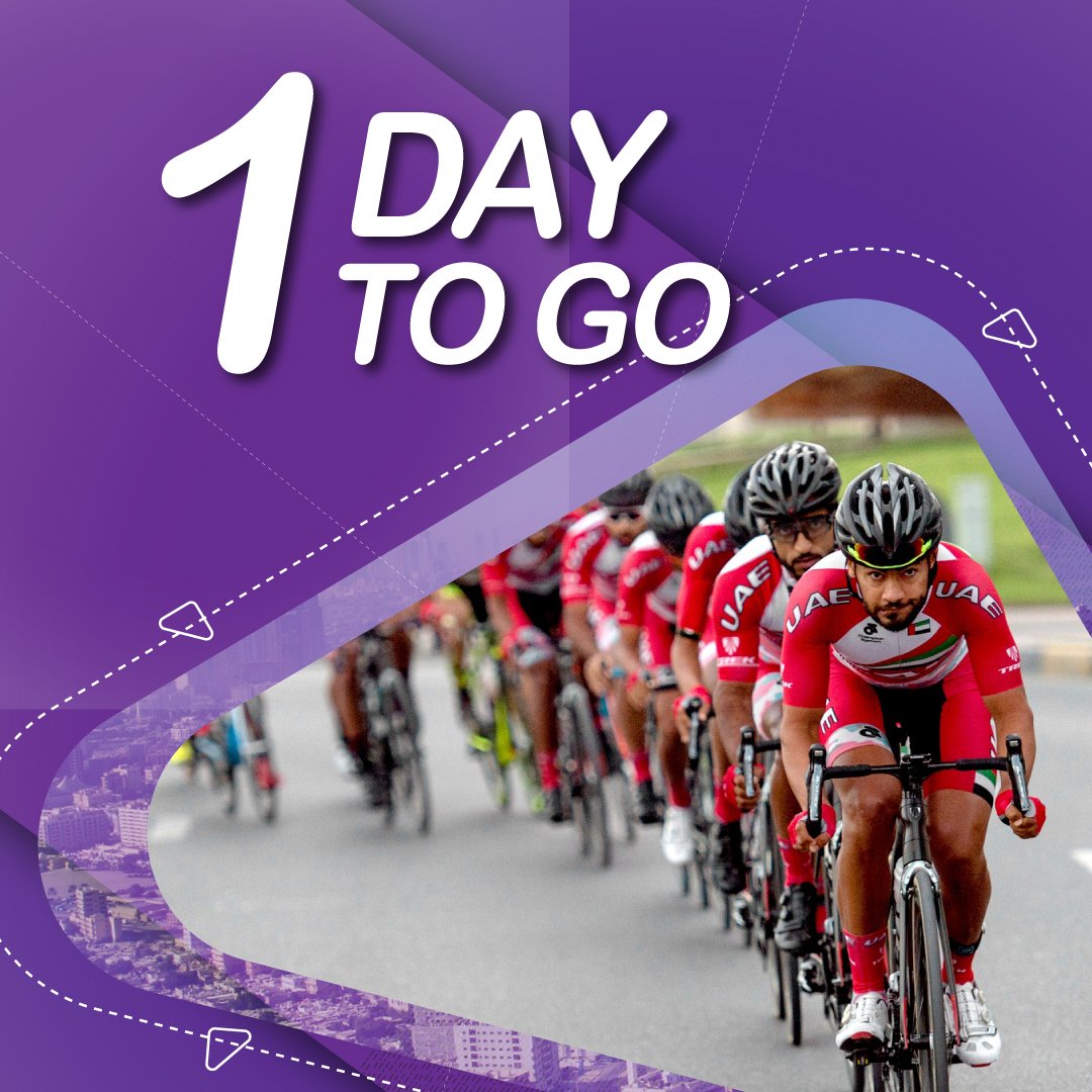One more sleep until #RideAjman 🙌