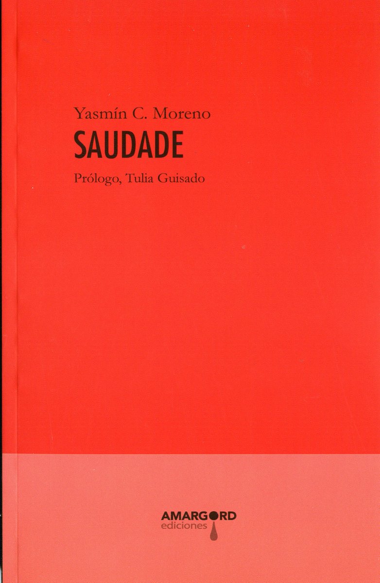 Amargord's tweet photo. El último libro de Yasmín C. Moreno, Saudade, ya en nuestra tienda on-line  https://t.co/4j5jiKAGkp https://t.co/NRH7UJqxZN