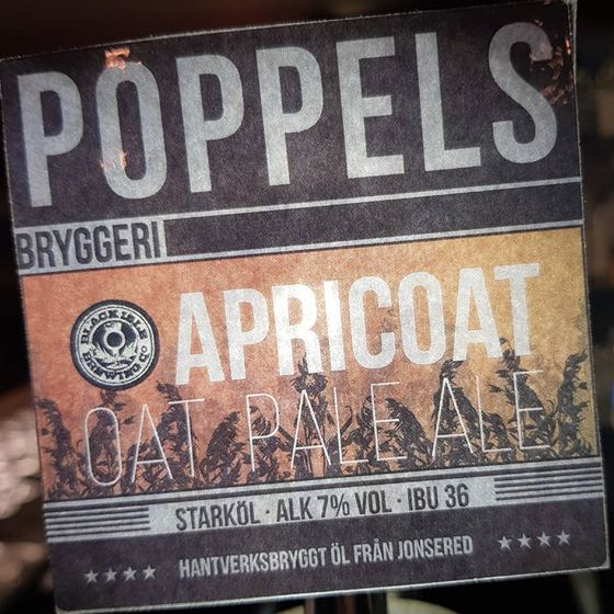New keg of Apricoat by Poppels Bryggeri on tap now! (via <a href="/thisistrickle/">Trickle 📊</a>) untappd.com/b/slug/2983539