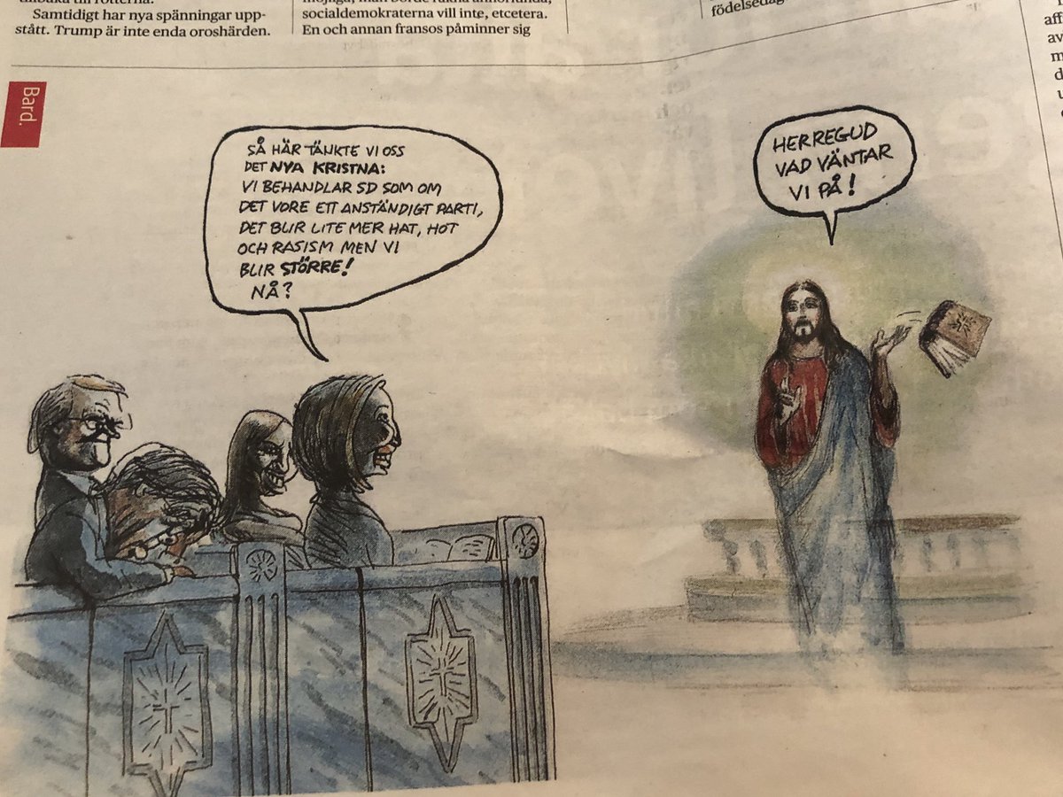 Magnus Bard är det bästa med DN:s ledarsida.
