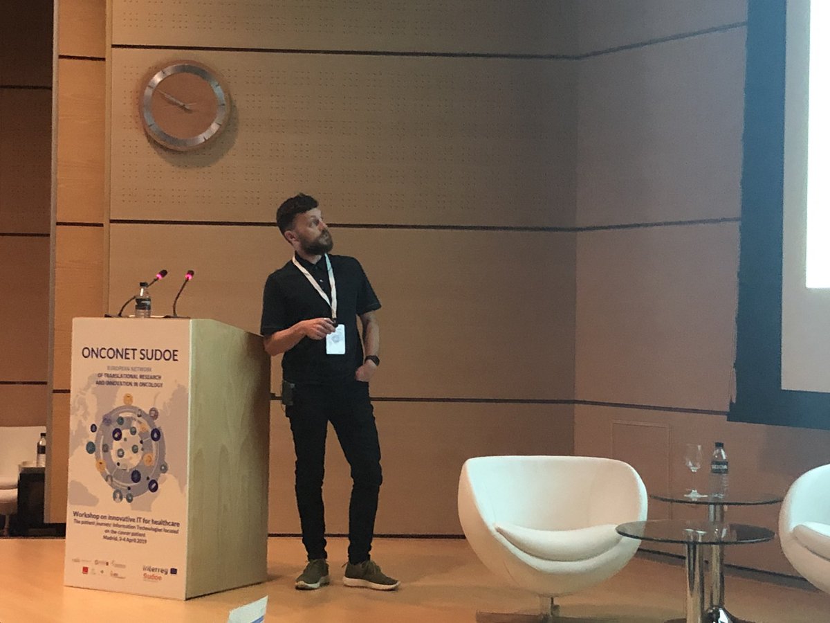 GranadaesSalud's tweet photo. Michael Hackenberg participa en la mesa redonda sobre ética y protección de datos en @CNIO_Cancer @ONCONET_SUDOE https://t.co/HP8GS5ITjX