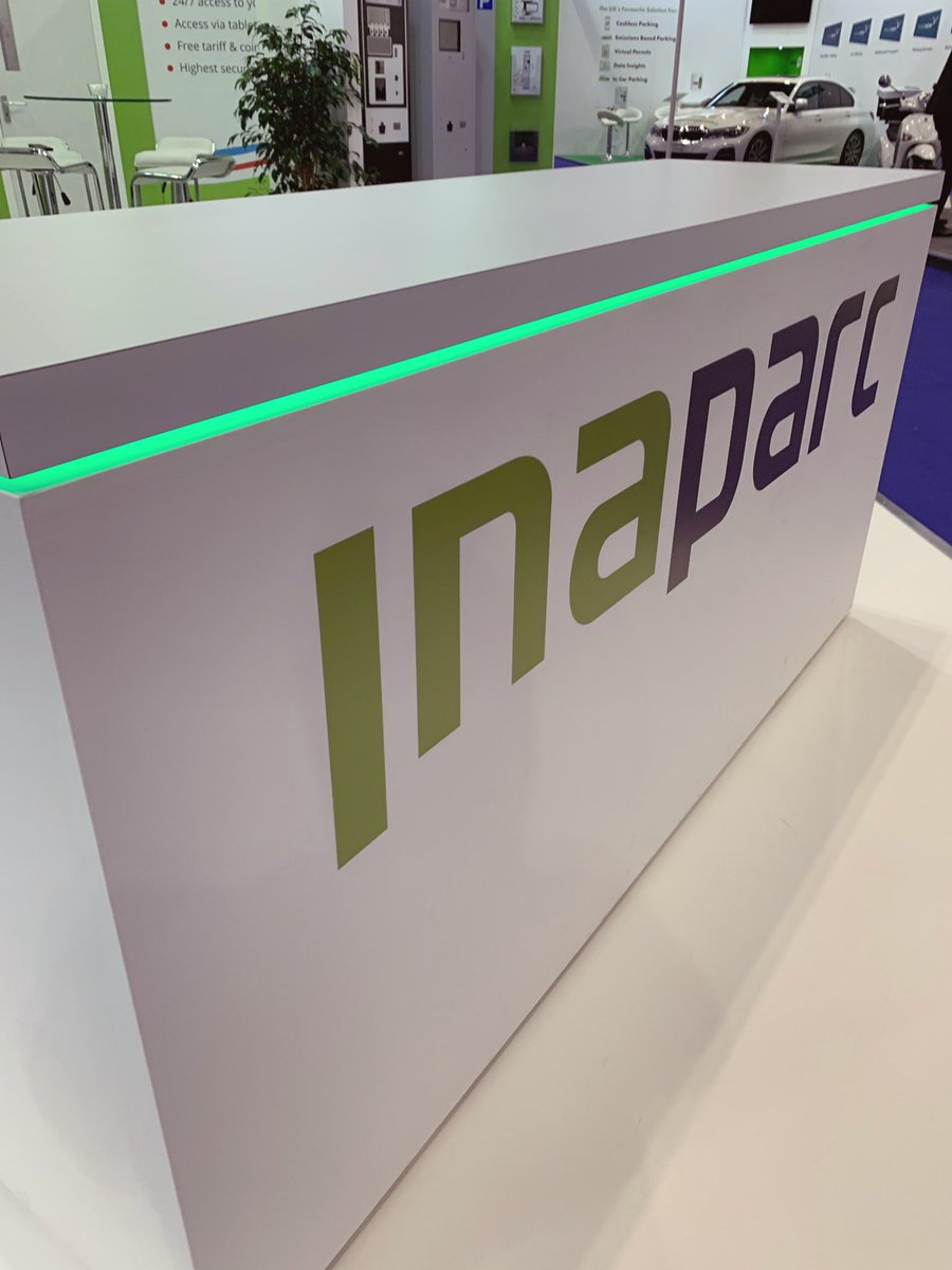 inaparc_ltd's tweet photo. We’ve had a fantastic few days at this year’s @BritishParking #parkex19 show. Thanks so much to everyone who stopped by and to our integration partners @zatpark it’s been great seeing the stand so busy. #inaparc #hectronic #itstimeforsomething #citea https://t.co/3kERs24SO2
