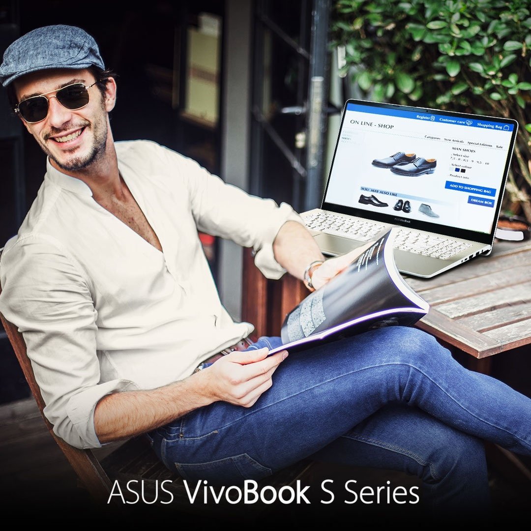asus_ua's tweet photo. Втомилися стояти в чергах? Беріть свій #VivoBook S15 і починайте купувати одразу! #WifiMaster #BeYourTrueColour
Придбати ▶️ https://t.co/5Dsokjuvyu https://t.co/mBdcgBbMoI