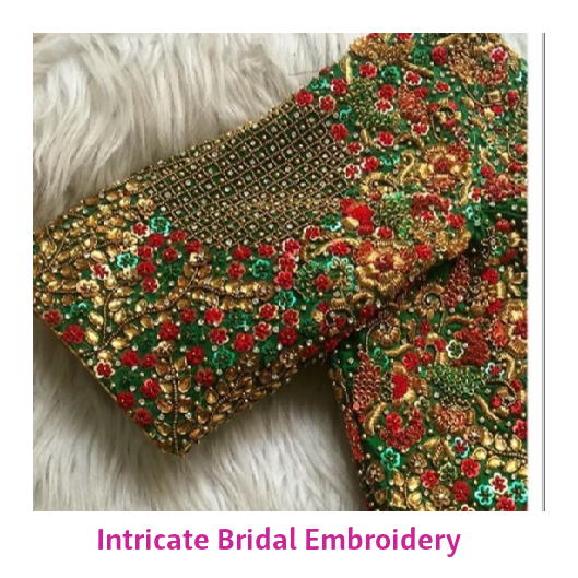#bridalembroidery #getinspired #embroidery #blouses