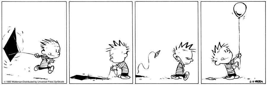Calvin and Hobbes. 