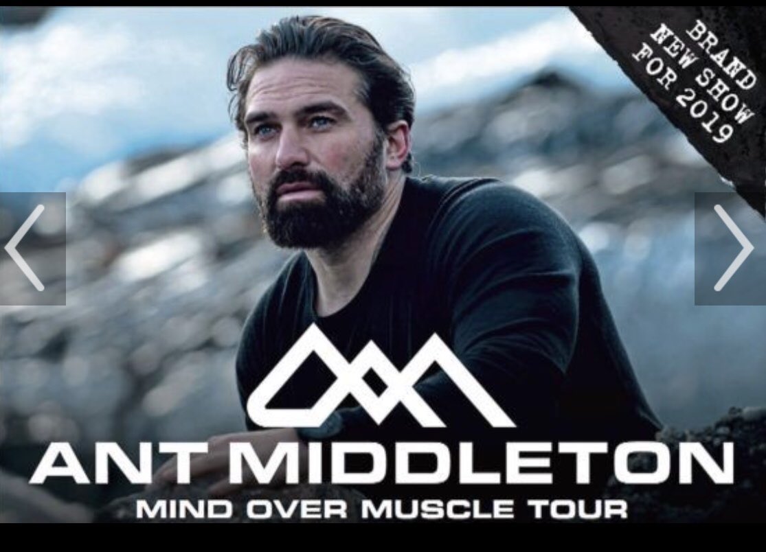 thriven_uk's tweet photo. Brilliant inspiring evening with @antmiddleton at @VicTheatre quote of the night ‘there’s no growth in comfort’ 
#MindoverMuscle #positivethinking #personaldevelopment #growthmindset #businessmotivation https://t.co/yQyM7GGwCQ