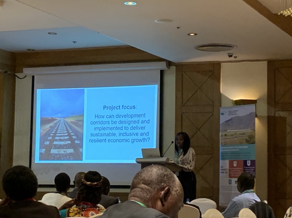 hmcdevittt's tweet photo. Wonderful introduction to the DCP project goals by Ms Lucy Waruingi of @ACC_Africa #devcorridorsKE https://t.co/LJ8nbw0F2k