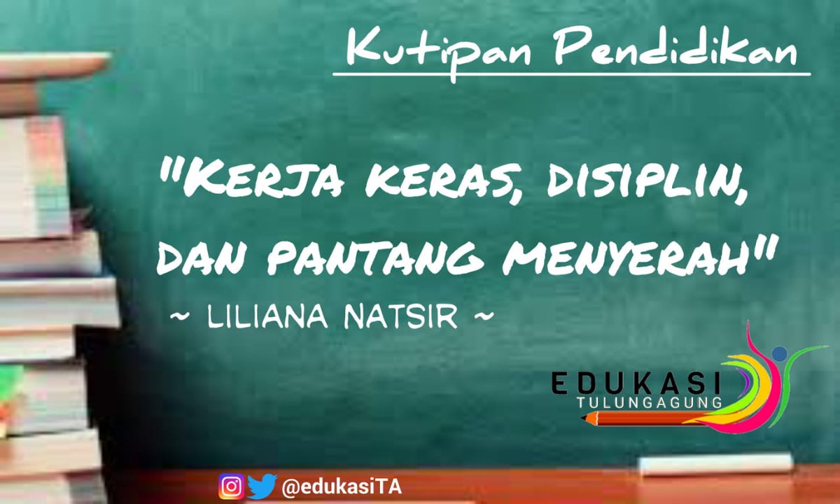 edukasiTA's tweet photo. Usaha yang dilandasi kerja keras dan disiplin dalam pengerjaannya. Pantang menyerah selama mengalami kegagalan dan terus bamgkit adalah kunci kesuksesan. #RaihMimpi https://t.co/PgpNxU34qp