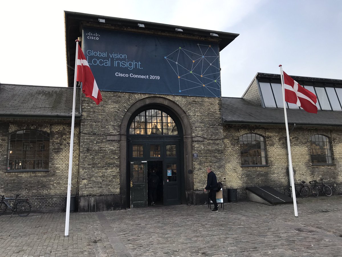 CampbellChats's tweet photo. Cisco Connect Denmark 2019 is happening. #ciscoconnectdk https://t.co/Rekitro8p1