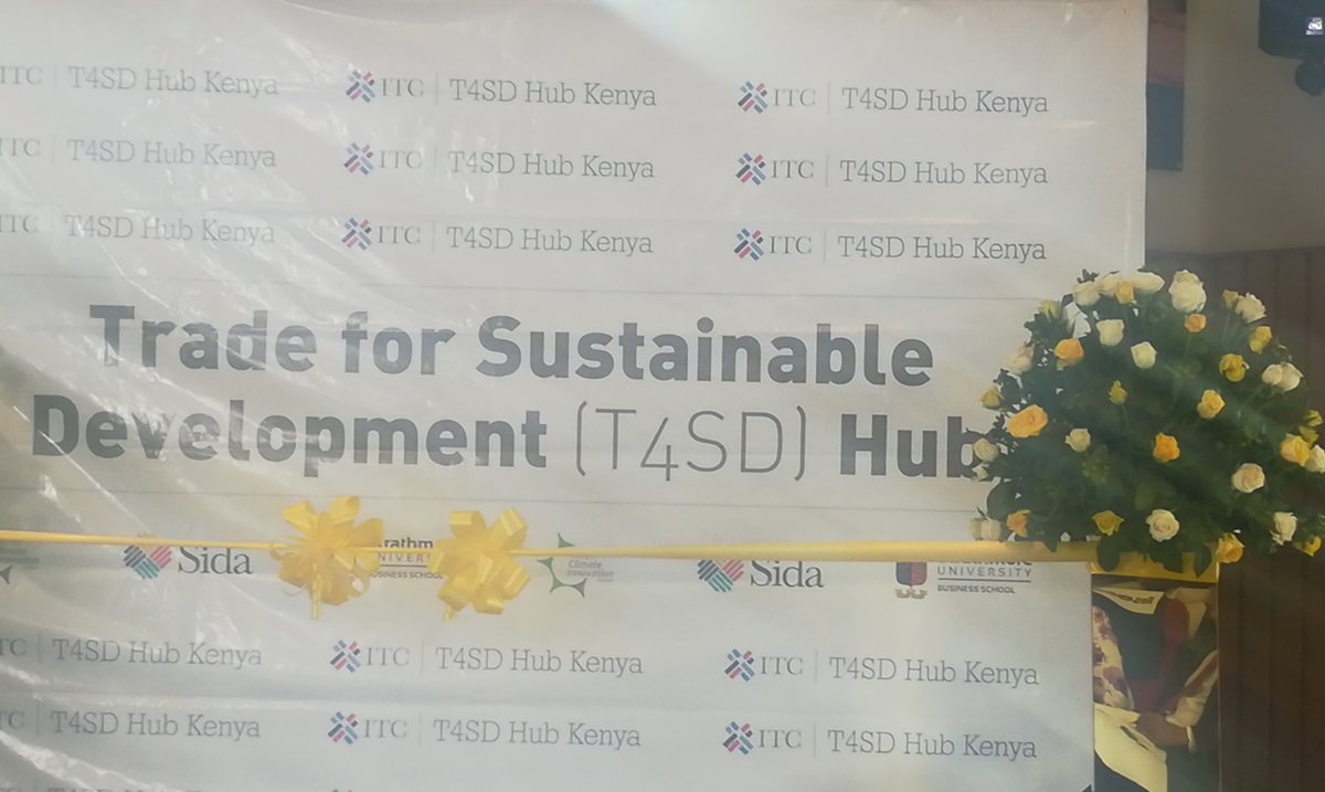 KenyaCIC's tweet photo. #SMEs at the #T4SDKenya hub will be connected to a global network of #T4SD hubs in Ghana, Vietnam, Laos, and Peru. @ITC_sustainable #T4SDHub @emungai_m @SBSKenya https://t.co/jTOcsrPAy2