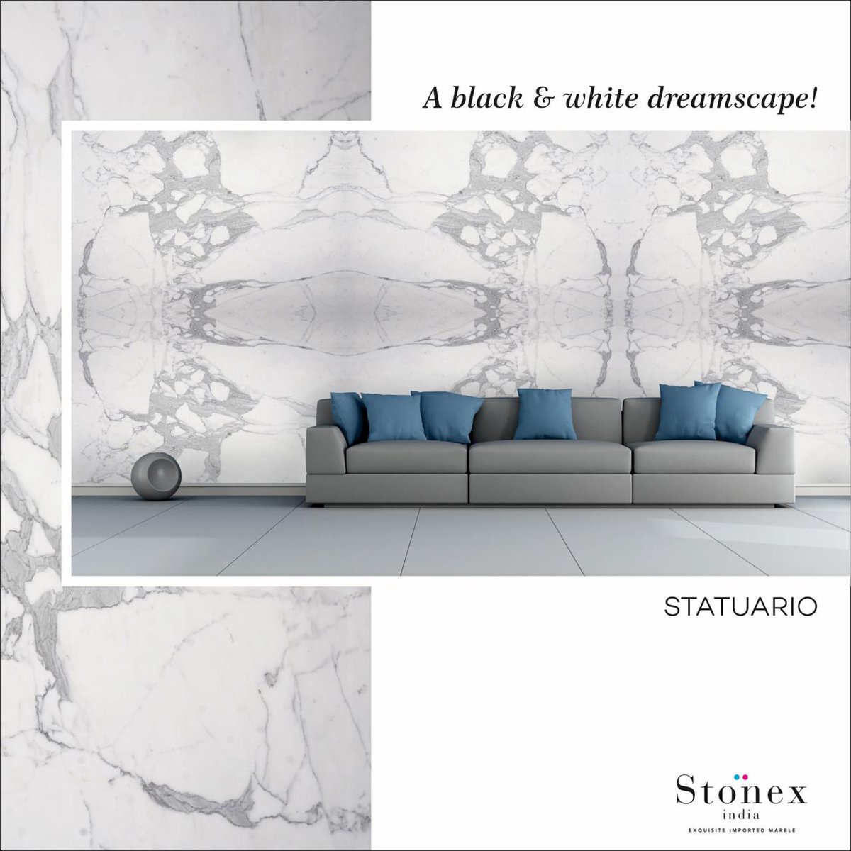 stonex_global's tweet photo. Adorn your home with our classic and evergreen Statuario marble for a rich and elegant look!
#StonexIndia #SRS #StoneReinforcementSystem #Architects #InteriorDesigners #Floors #Marble #statuario #BeautifulHouses #Luxury #ImportedStones #interior #elegance https://t.co/9Jk3woJQEA