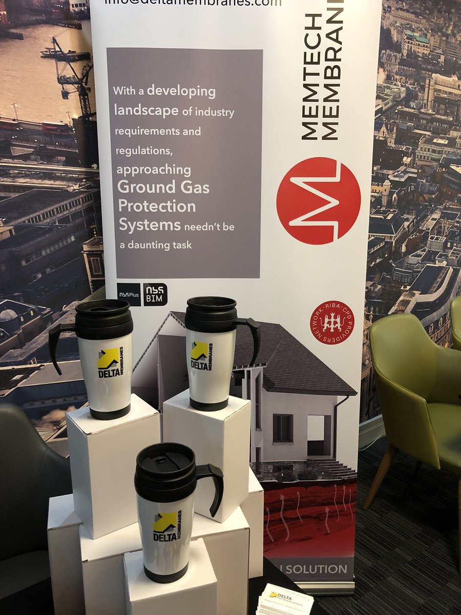 DeltaMembranes's tweet photo. Today we will be delivering our #CPD ‘Waterproofing Below Ground Structures to BS8102:2009' at 1.45 @RIBA_CPD Prividers Network Roadshow. Fancy winning a hamper? Pass our stand and drop your business card into our draw. #businesscarddraw https://t.co/YUNzW7stWy