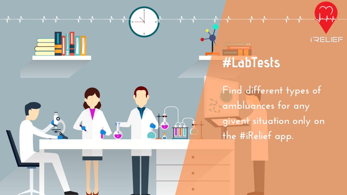 iReliefServices's tweet photo. You don’t have to go to a diagnostic center when #iRelief lab experts make it easy by coming to your home for collecting samples and mailing back the reports!
Download the app now: https://t.co/UReEqGMiKK
#labtests #Labtestsathome #homecare https://t.co/41XCnu9MbS