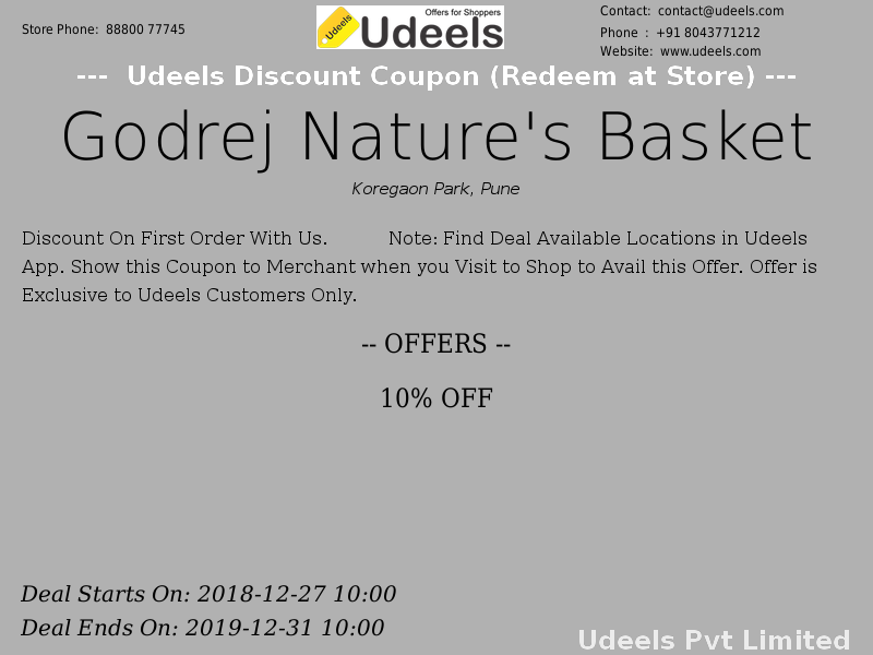 UdeelsU's tweet photo. 10% OFF | #GodrejNatureSBasket | #KoregaonPark | #Pune
https://t.co/yZJo2beH6c https://t.co/RgePTkR3Xp