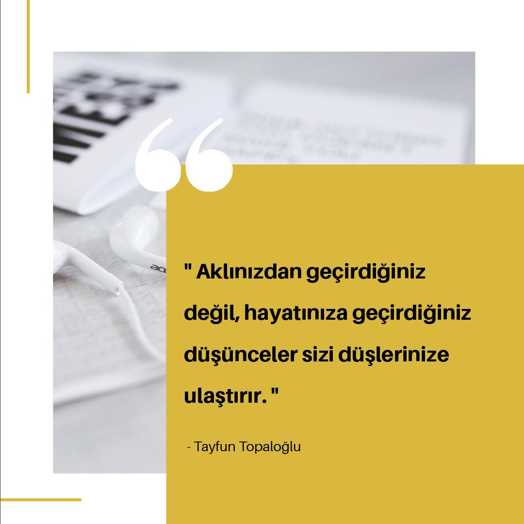 Haftanın Mottosu / The Motto Of The Week ... #motto #hafta #çarşamba #sözler #bahcesehirtasarim #quotes #tasarım #designoffice #design #reklam #ajans #reklamajansı #agency #advertisementagency #advertisement #bahcesehir #week #haftanınmottosu #marketing #sosyalmedya