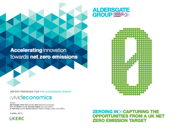 AldersgateGrp's tweet photo. Based on extensive business engagement &amp; research from @VividEconomics @UKERCHQ, we launch two reports today arguing that a #netzero target could provide a significant industrial opportunity for UK biz if accompanied by a bold innovation policy. Read here: https://t.co/Fbj9ct90wg https://t.co/jONRv1ASpB