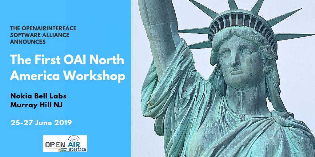 osalliance5g's tweet image. Announcing @osalliance5g brings first #OPENAIRINTERFACE workshop on American soil at Murray Hill @BellLabs.  25-27 June 2019. Stay tuned for registration &amp;amp; more! bit.ly/2Ica9rh 
@InterDigitalCom @Orange_Future @Fujitsu_Global @TCL_USA @US_Ignite @facebook @SamsungUS