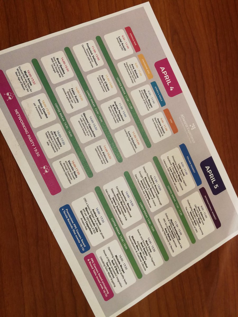 Il programma di #adwexp è bombastico!!!